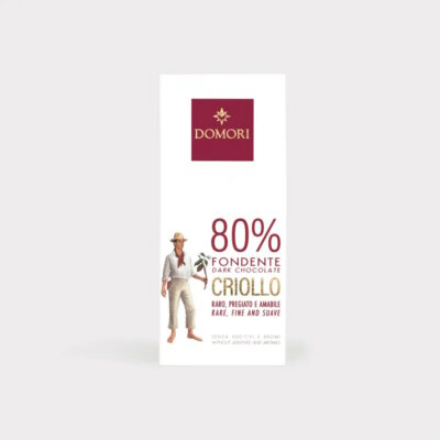 Domori Fondente Criollo 80% Dark Chocolate Bar