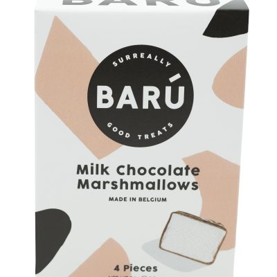 Barú 4-Piece Milk Chocolate Covered Marshmallows