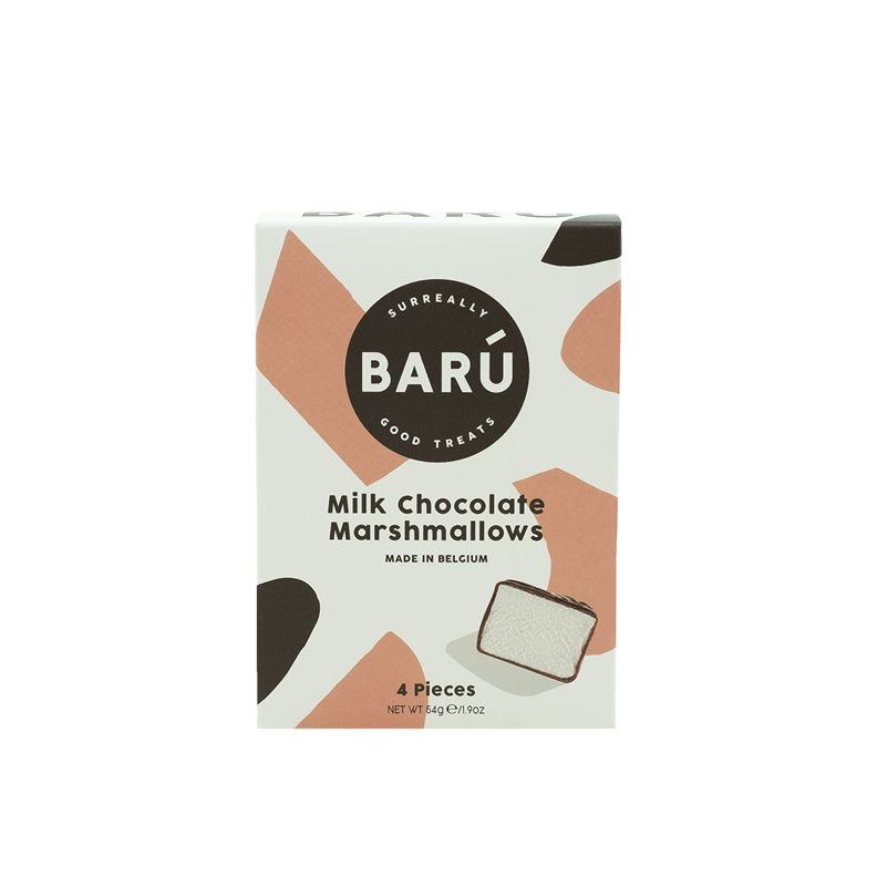 Barú 4-Piece Milk Chocolate Covered Marshmallows | World Wide Chocolate