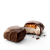 Barú 8-Piece Dark Chocolate Covered Marshmallows with Sea Salt Caramel open