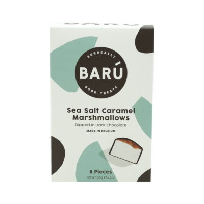 Baru 8-Piece Dark Chocolate Sea Salt Caramel Marshmallows