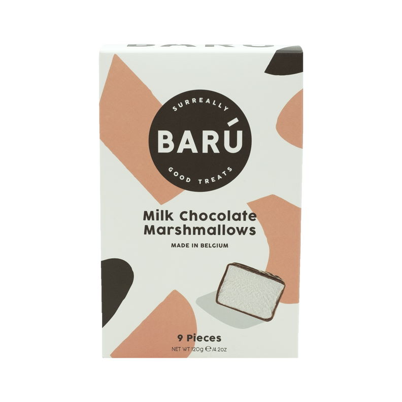 Barú 9-Piece Milk Chocolate Covered Marshmallows | World Wide Chocolate