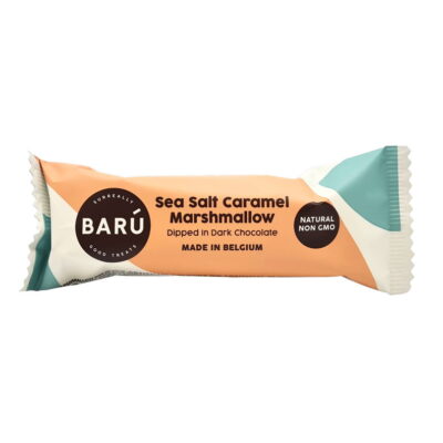 Barú Dark Chocolate Covered Marshmallow Bar with Sea Salt Caramel