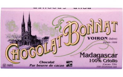 SALE 30% Off Orig. Price!!! Chocolat Bonnat Criollo Madagascar 75% Dark Chocolate Bar