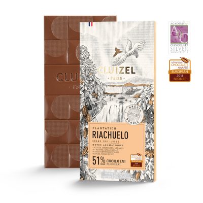 Michel Cluizel Riachuelo Brazil 51% Milk Chocolate Bar