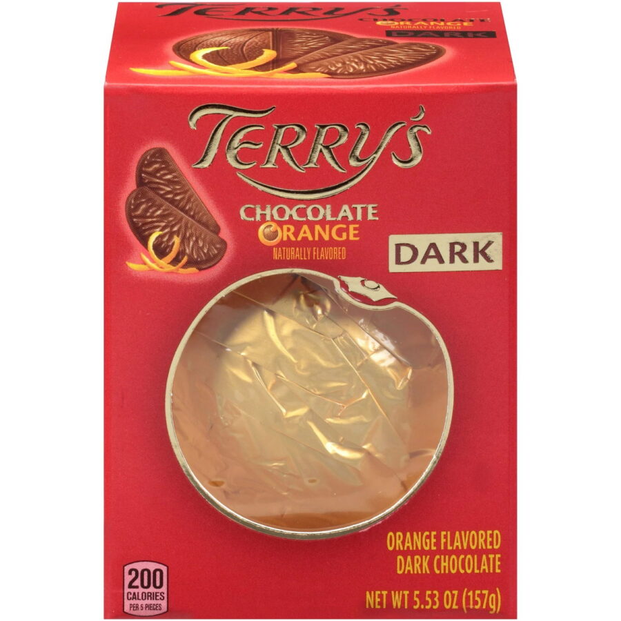 Terry's Dark Chocolate Orange Ball Front