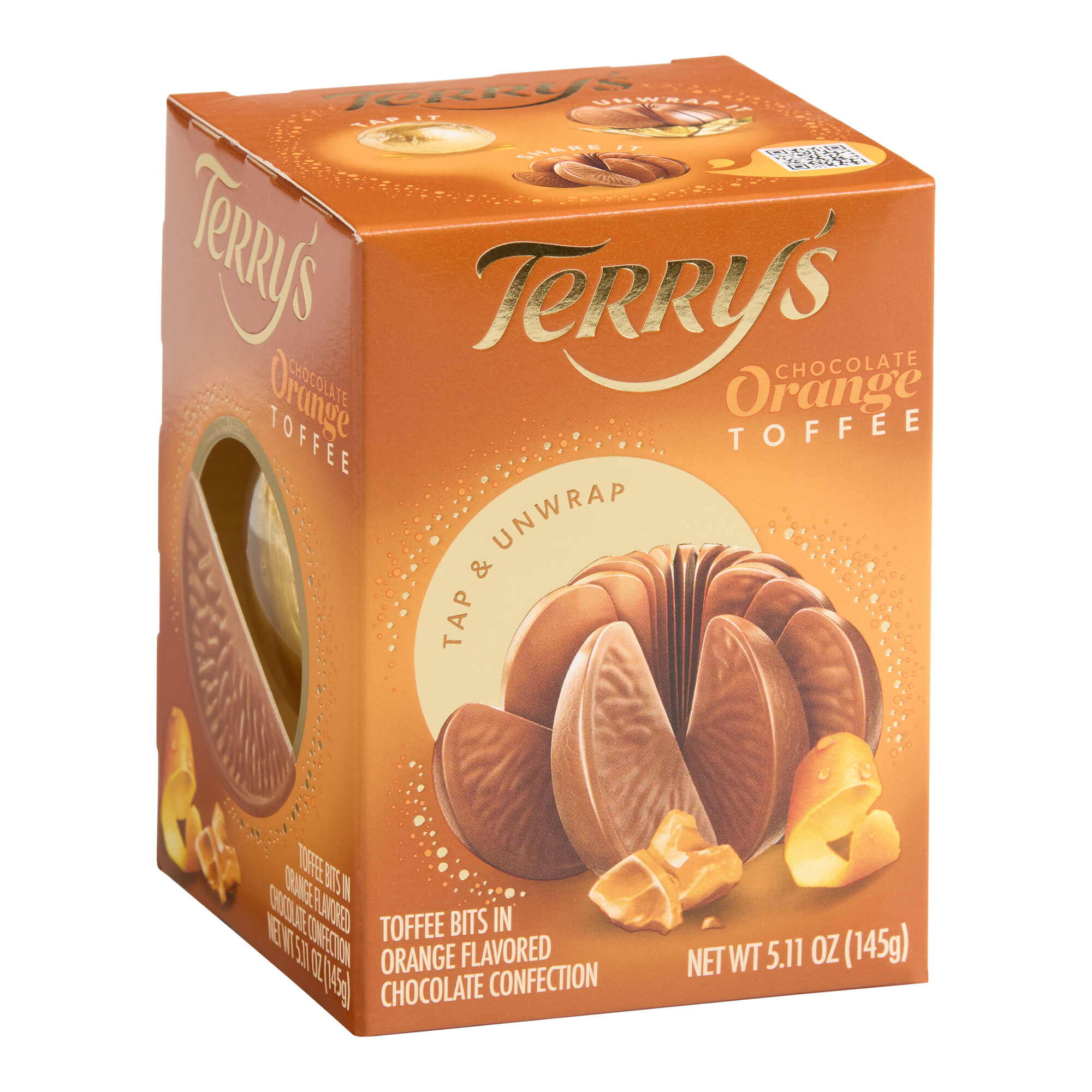 Terry’s Milk Chocolate Orange Ball with Toffee Bits