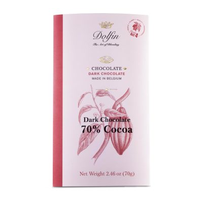Dolfin 70% Dark Chocolate Bar-min