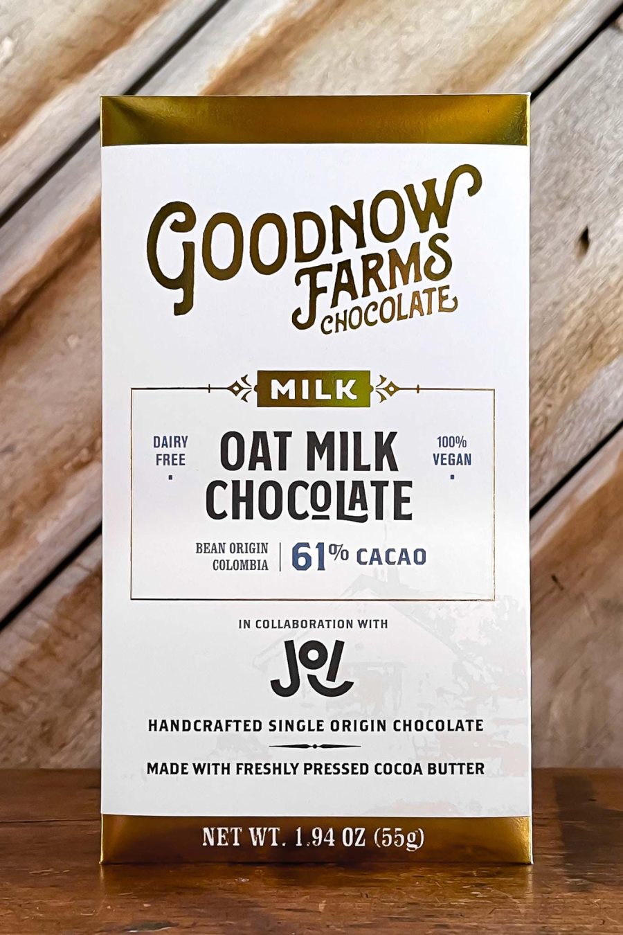 Goodnow Farms Colombia 61% Oat Milk Chocolate Bar