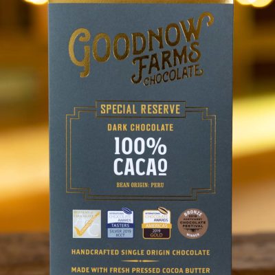 Goodnow Farms Special Reserve Peru 100% Cacao Dark Chocolate Bar