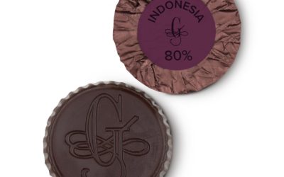 SALE 20% Off Orig. Price Guido Gobino Berau Indonesia 80% Dark Chocolate Cialdines