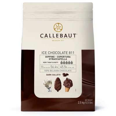 Callebaut Ice Chocolate 811 56.4% Dark Chocolate Callets