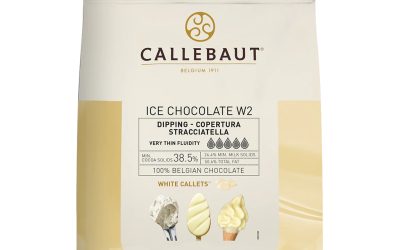 Callebaut Ice Chocolate White W2 38.5% White Couverture Chocolate Callets