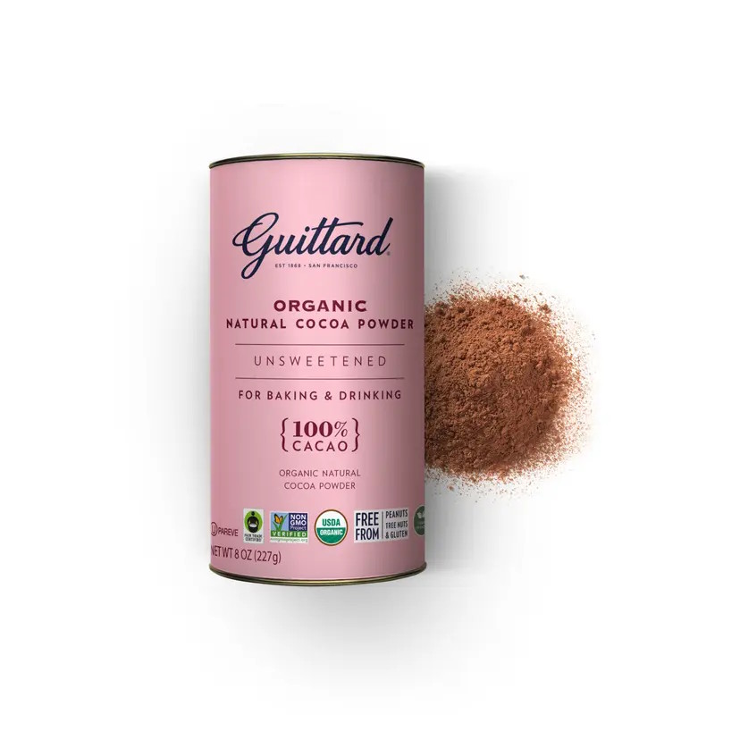 Guittard Organic Natural 22-24% Cocoa Powder 8oz 2