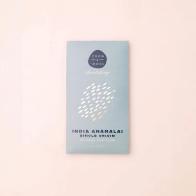 Crow & Moss Anamalai India 70% Dark Chocolate Bar