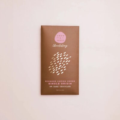 Crow & Moss Camino Verde Ecuador 70% Dark Chocolate Bar