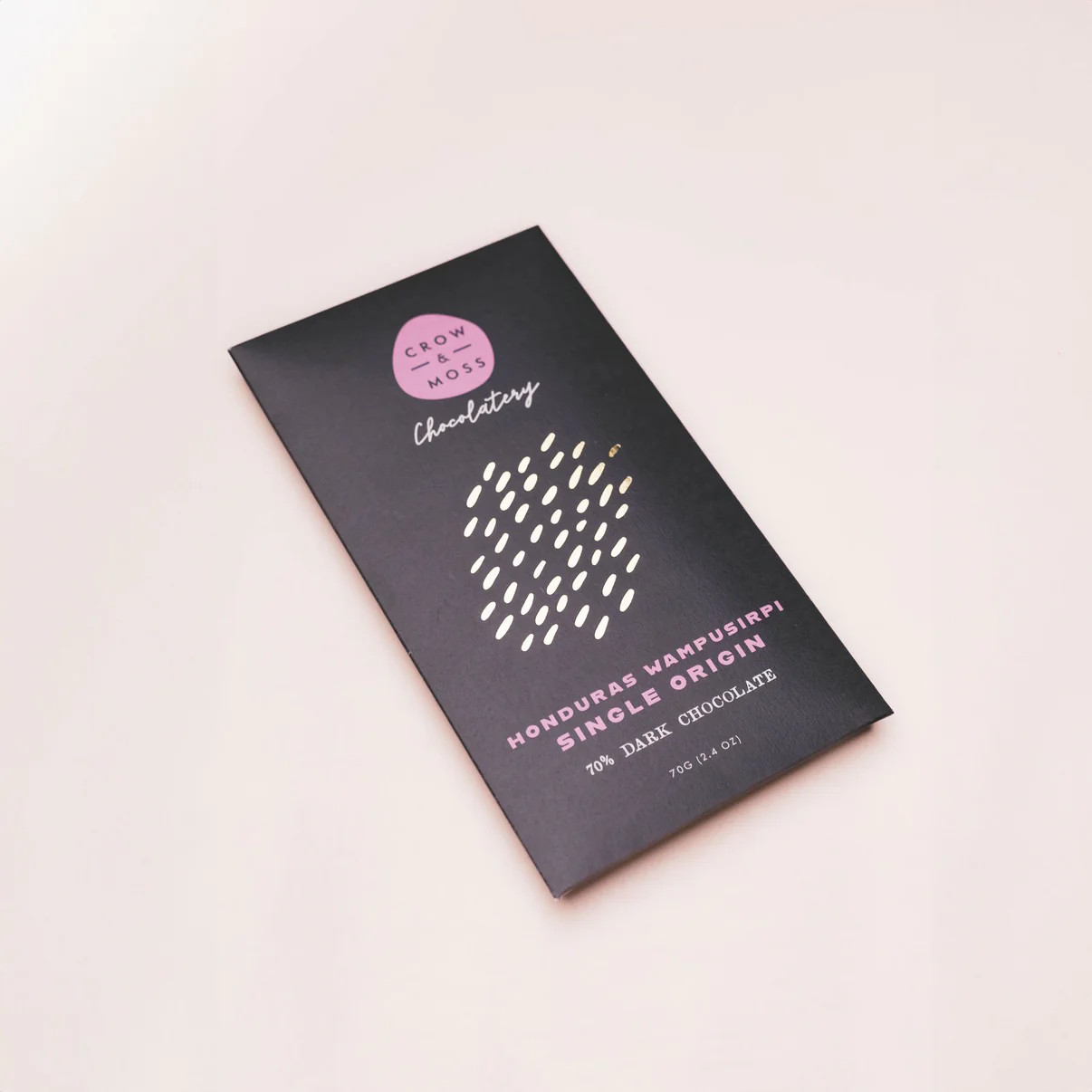 Crow & Moss Wampusirpi Honduras 70% Dark Chocolate Bar 2