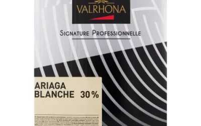 Valrhona Ariaga Blanche 30% White Couverture Chocolate Discs