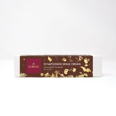 Domori 30-Piece Single Origin Napolitains Chocolate Square Gift Box-min