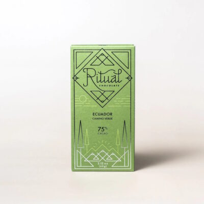 Ritual Chocolate Camino Verde Ecuador 75% Dark Chocolate Bar