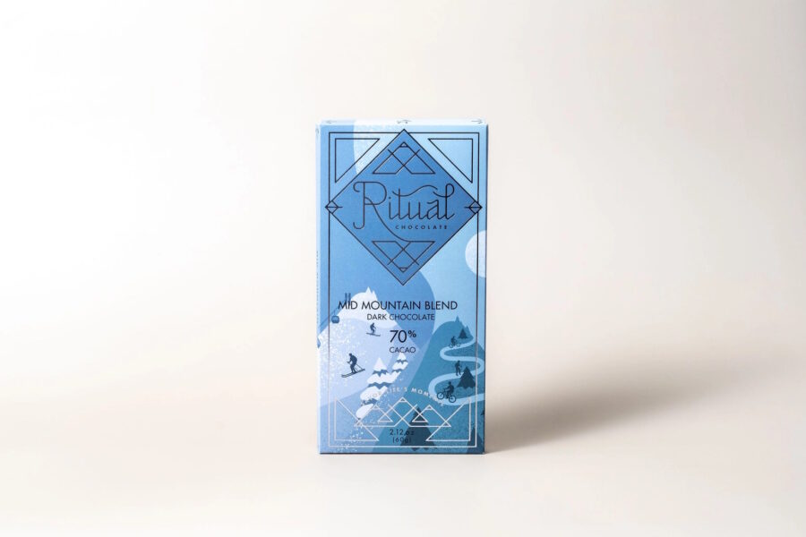 Ritual Chocolate Mid Mountain Blend 70% Dark Chocolate Bar