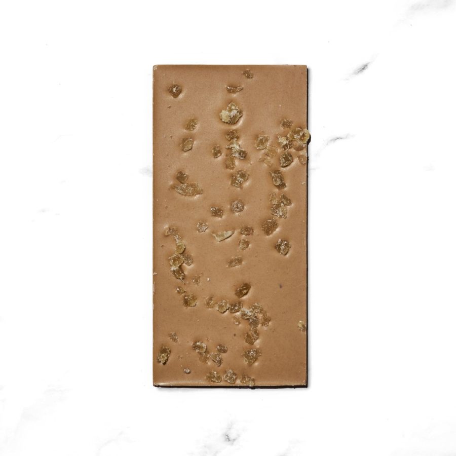 Ritual Desert Sands Oat Milk Caramelized White Chocolate Bar with Chili Beak Oil & Crystallized Ginger Lifestyle-min