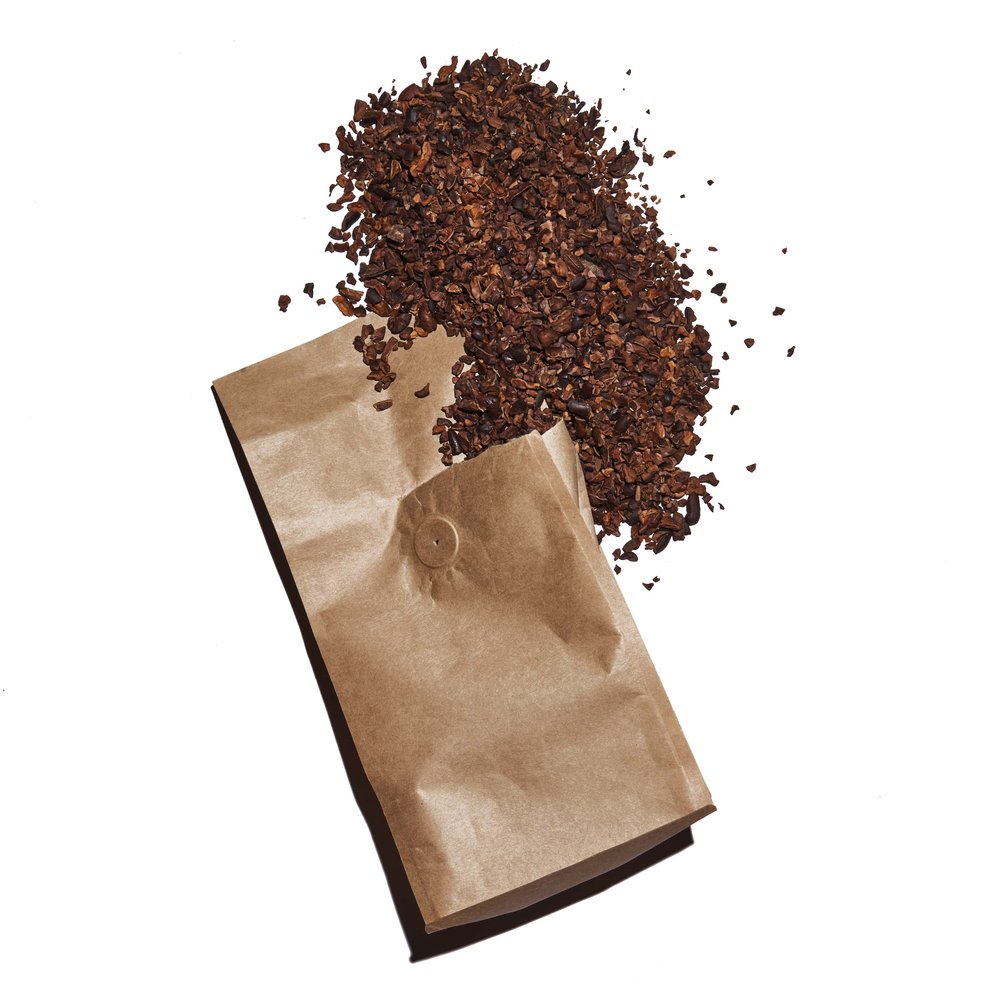 Ritual Lightly Roasted & Shelled Cacao Nibs Open