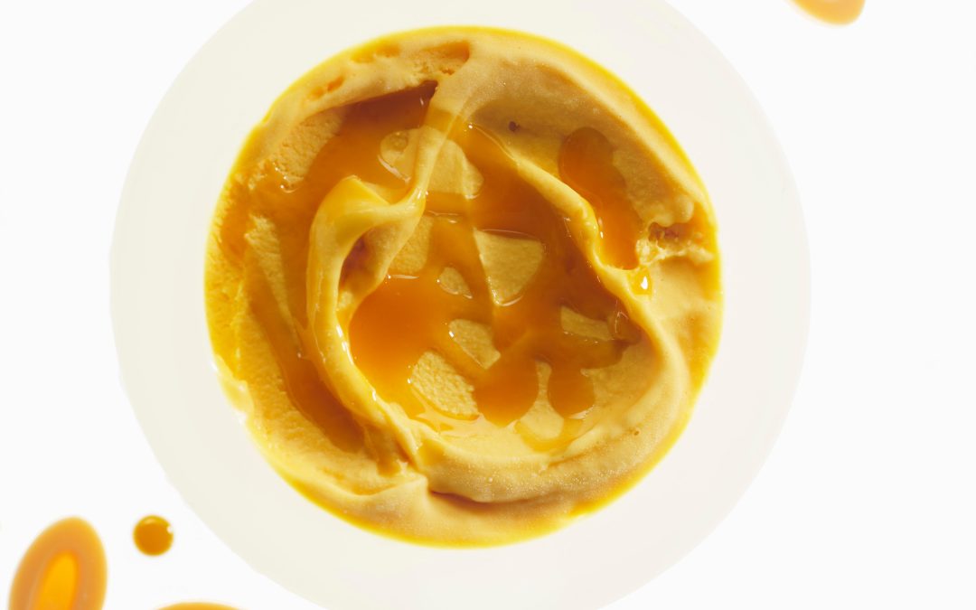 Valrhona Frozen Passion Fruit Mousse