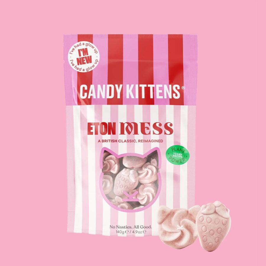 Candy Kittens Eton Mess Strawberries & Cream Gourmet Sweets