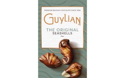 Guylian 3-Piece Chocolate Seashells Original Praliné