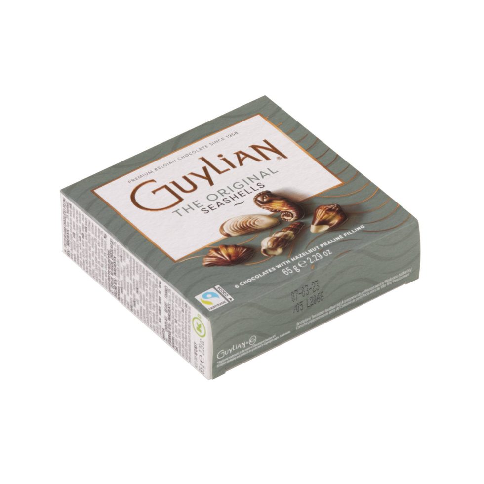 Guylian 6-Piece Chocolate Seashells Original Praliné | World Wide Chocolate