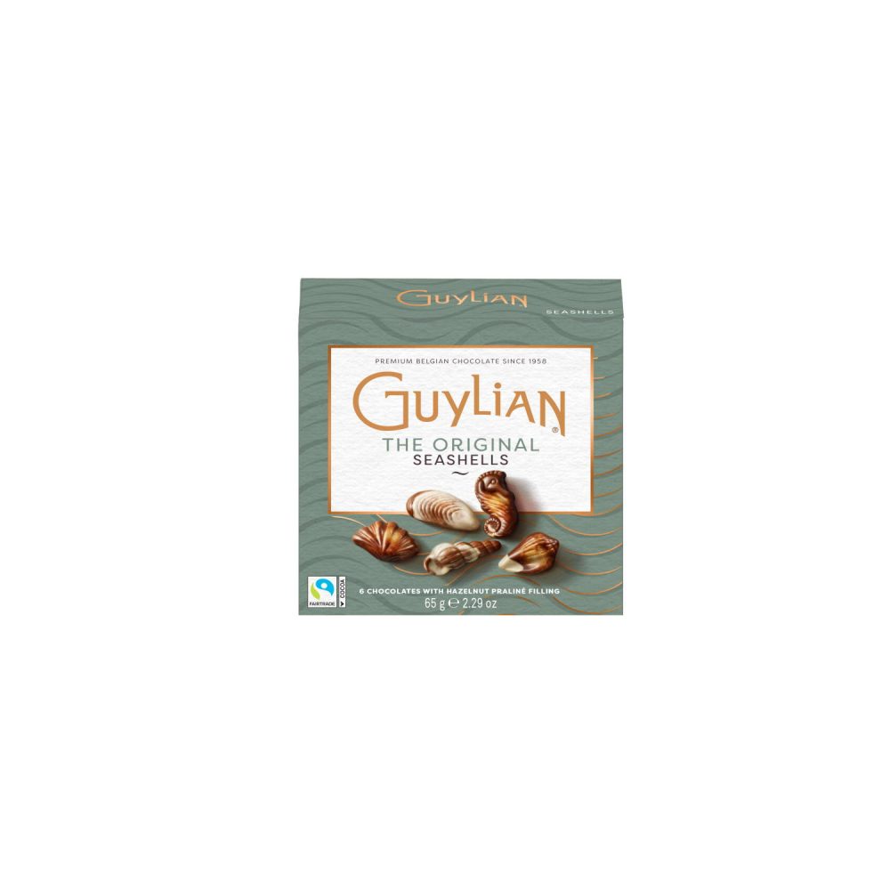 Guylian 6-Piece Chocolate Seashells Original Praliné | World Wide Chocolate