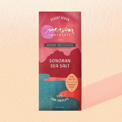 Monsoon Chocolate 69% Dark Chocolate Bar with Sonoran Sea Salt