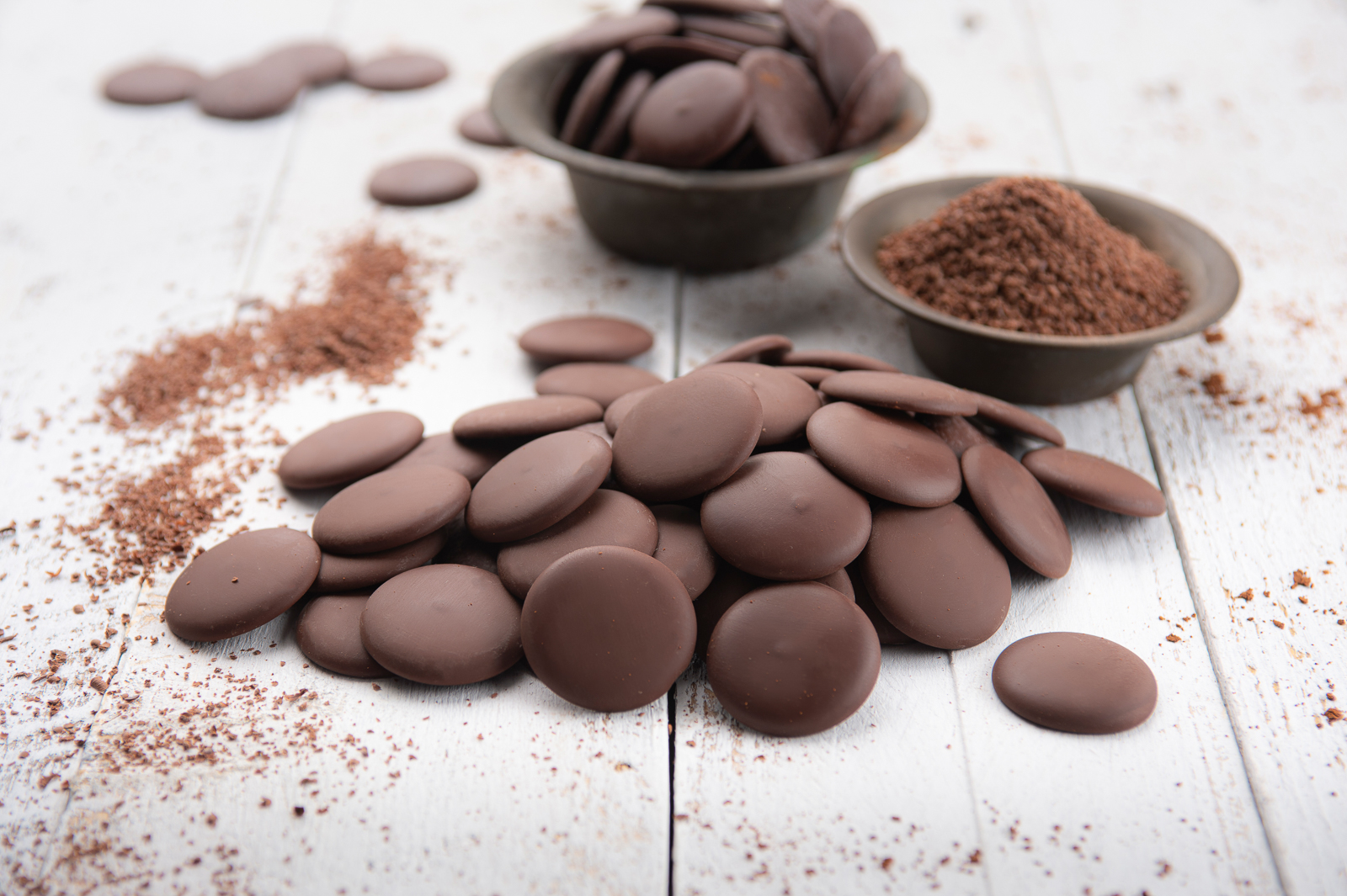 MIA Chocolate Drops with Cocoa Powder Lifestyle