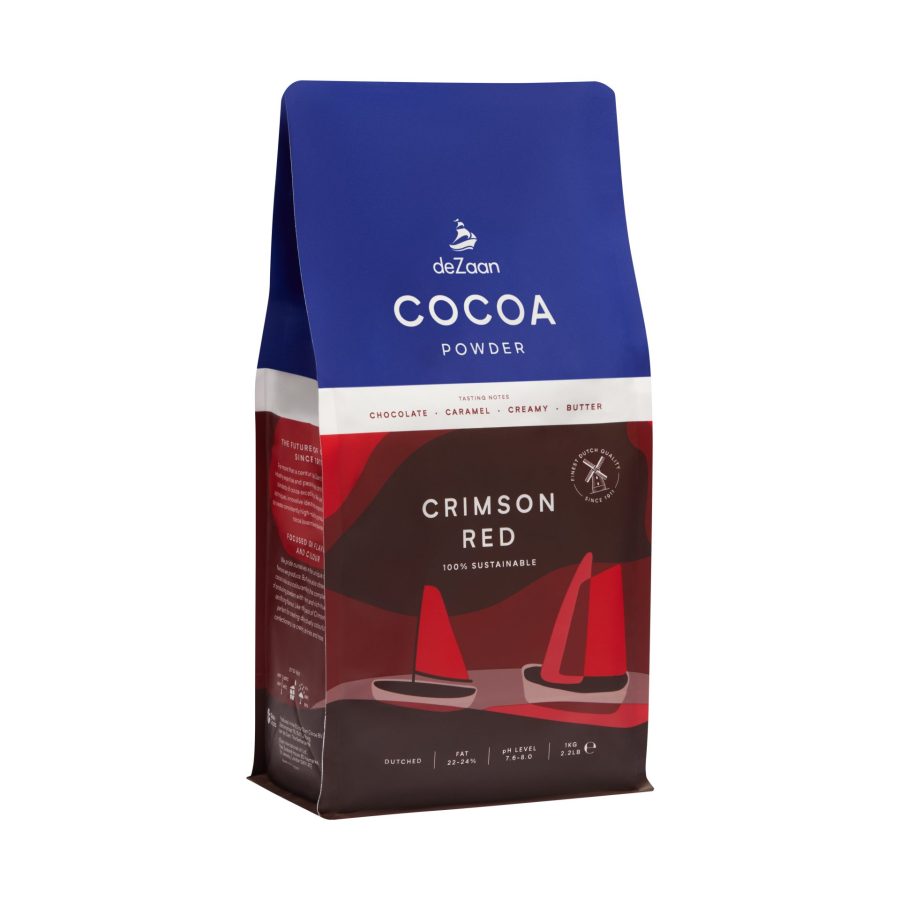 deZaan Crimson Red 22-24% Dutched Cocoa Powder 2023