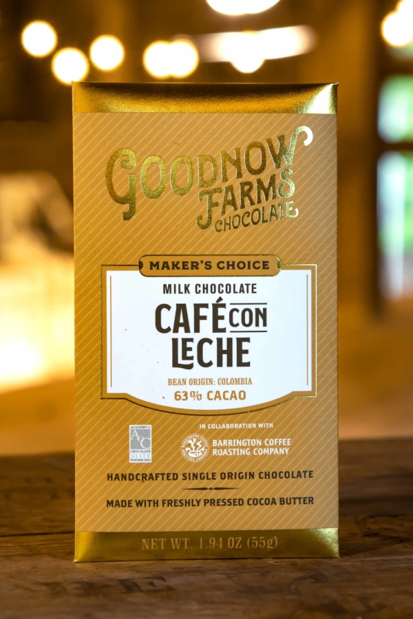 Goodnow Farms Colombia 63% Milk Chocolate Bar with Café con leche