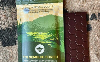 Honeymoon Chocolates Semuliki Forest Uganda 77% Dark Chocolate Bar
