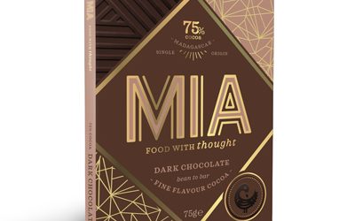 MIA Madagascar Pure 75% Dark Chocolate Bar