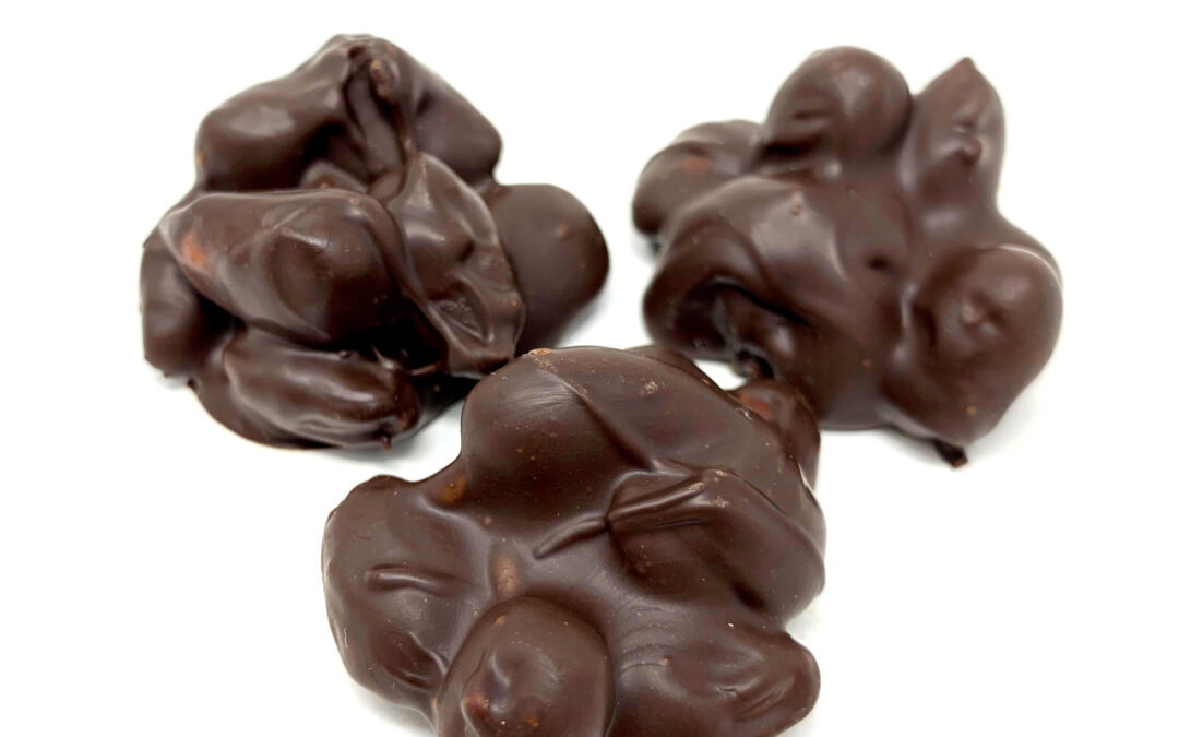Guittard Almond-Ginger Chocolate Clusters