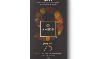 SALE Amedei Nove “9” 75% Dark Chocolate Bar