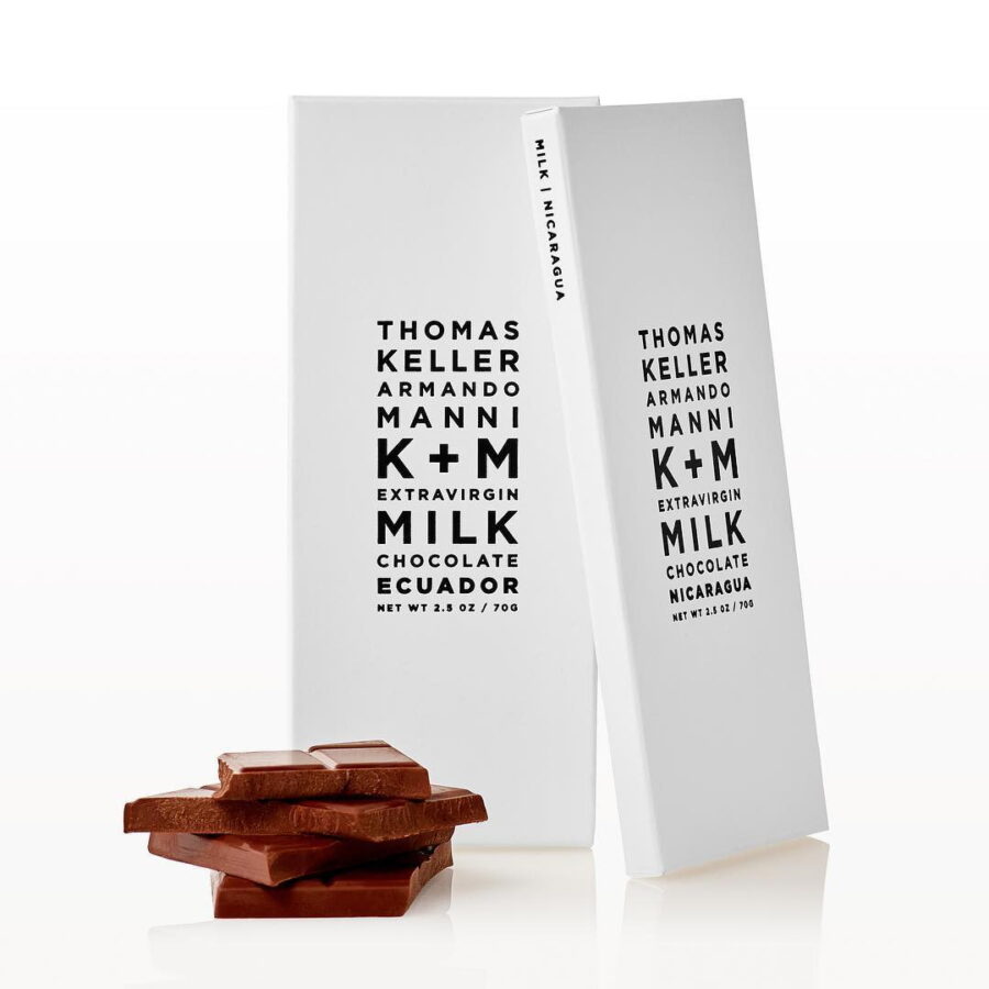 Keller + Manni Extravirgin Milk Chocolate Bars Lifestyle