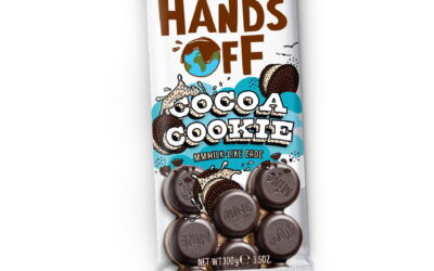 SALE Hands Off My Chocolate Vegan Cocoa Cookie Chocolate Bar