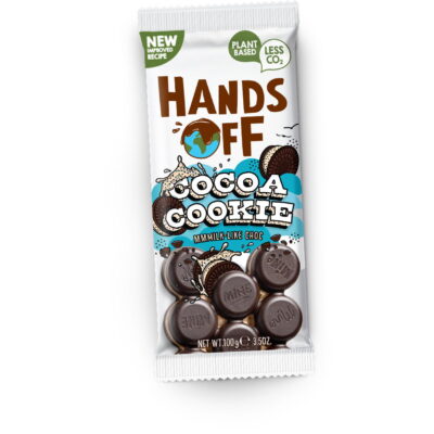 Hands Off My Chocolate Vegan Cocoa Cookie Chocolate Bar