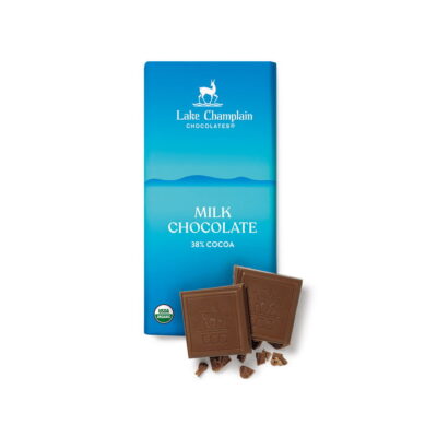 Lake Champlain Chocolates Organic 38% Milk Chocolate Bar