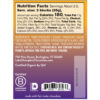 Lake Champlain Chocolates Organic 57% Dark Chocolate Bar with Bourbon Caramel Filling Label