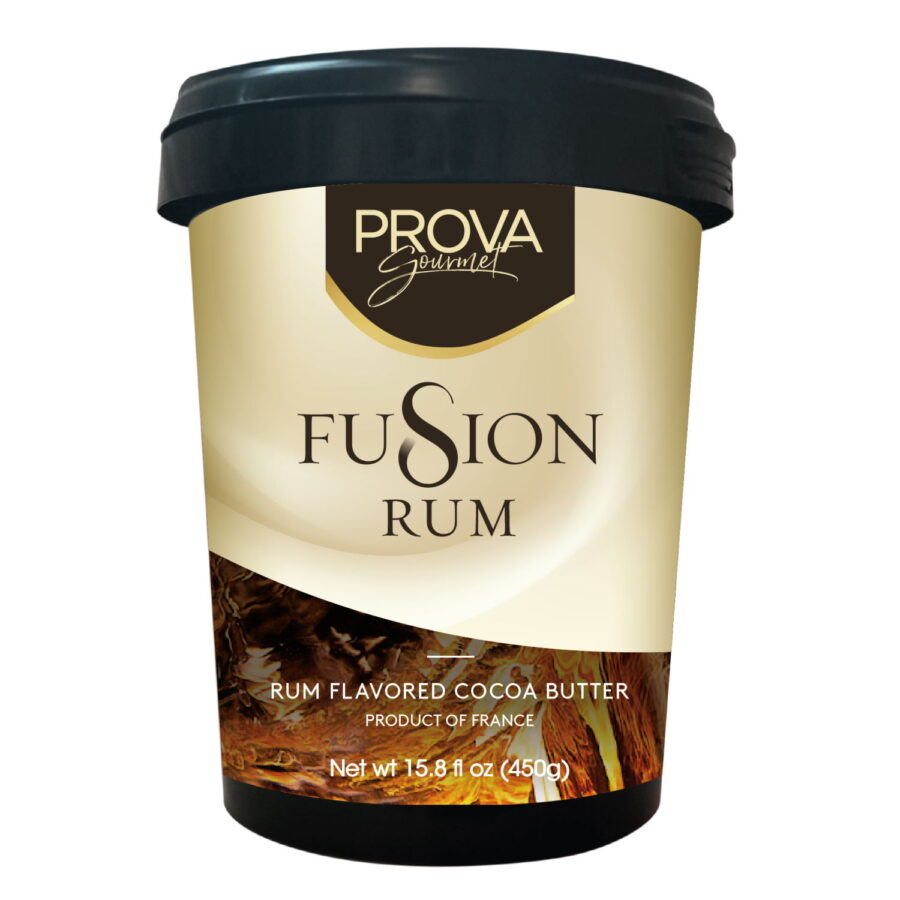 Prova Gourmet Fusion Rum Flavored Cocoa Butter 450g