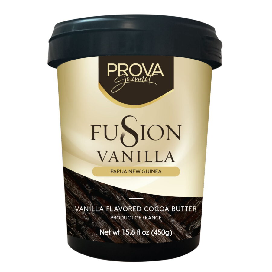 Prova Gourmet Fusion Tahiti Vanilla Flavored Cocoa Butter 450g