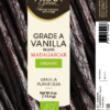 Prova Gourmet Grade A Organic Madagascar Vanilla Beans 4oz Label