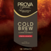 Prova Gourmet Pure Arabica Cold Brew & Coffee Extract Label