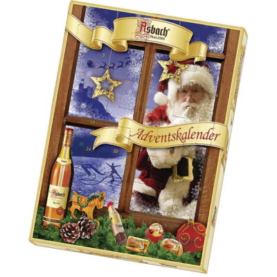 Asbach Pralinen Chocolate Brandy Advent Calendar